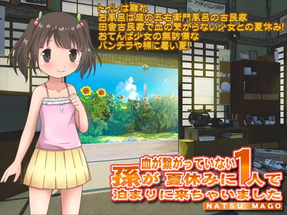 血が繋がっていない孫が夏休みに1人で泊まりに来ちゃいました [ぬく丸] | DLsite 同人 - R18