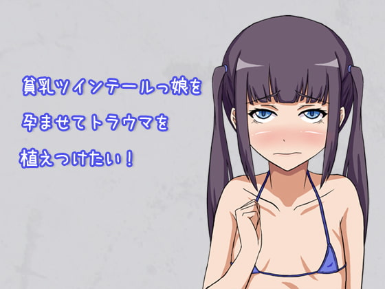 貧乳ツインテールっ娘を孕ませてトラウマを植えつけたい! [第Lスタジオ] | DLsite 同人 - R18