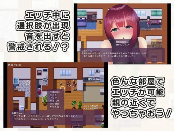ないしょエッチ ～家の中でバレないように、お姉ちゃんとエッチしちゃう夏休み～ [ryoheyLab.] | DLsite 同人 - R18