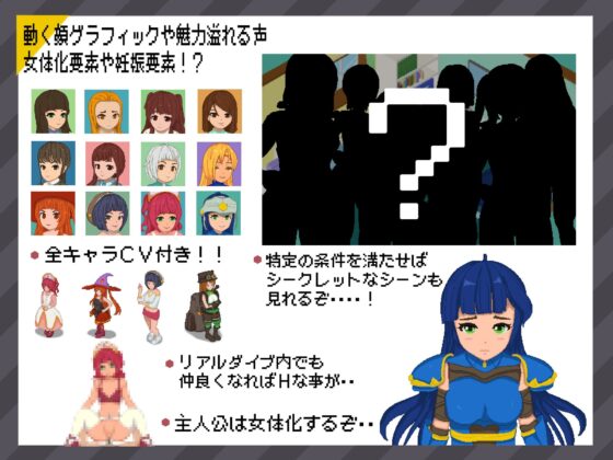 【完全版】リアルダイブワールド【スマホプレイ版】 [たぬきハウス] | DLsite