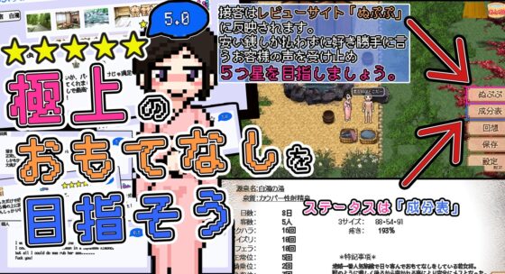 【スマホ版】崖っぷち旅館【DL Play Box版】 [8bit Powers] | DLsite