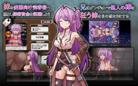 【スマホ版】ネトラレ発情エルフ妹剣士セリカ【DL Play Box版】 [ぬるはちぽんぽん] | DLsite