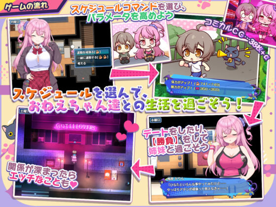 小悪魔スマホ 〜 美人エロ姉妹とボクのイチャイチャハーレム(サークル冥魅亭)|FANZA同人