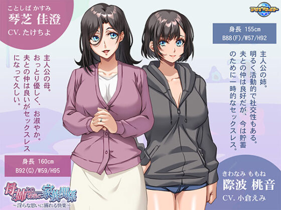 【DL版】母と姉との秘密の家族関係〜淫らな思いに溺れる快楽〜