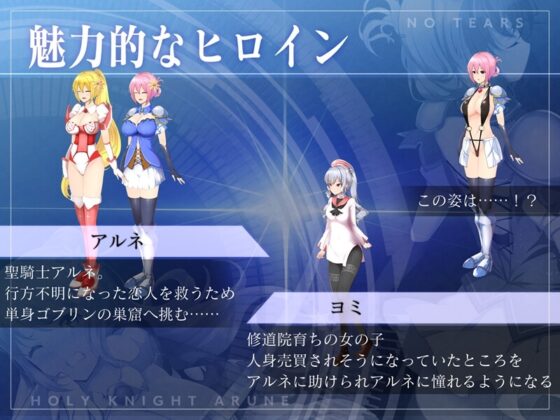 【スマホ版】聖騎士アルネと魔孕の呪印～Another No Tears～【DL Play Box版】 [NoTears] | DLsite