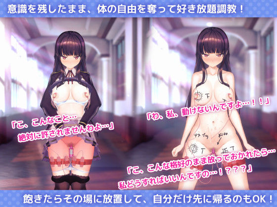 洗脳アプリで清楚なお嬢様をドスケベ調教するシミュレーション(dobuworks)|FANZA同人