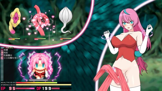 寝ぼすけふたなりの搾精ダンジョン救出記