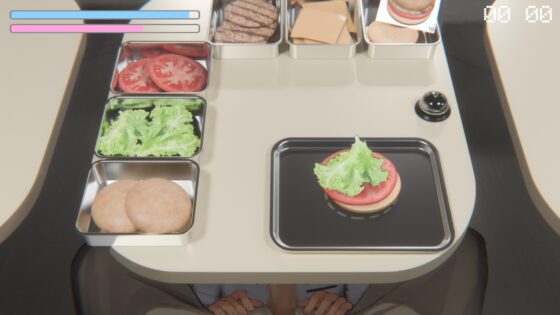 Four Nights at the Burger Shop ~ハンバーガー食べながら食べられるミニゲーム~