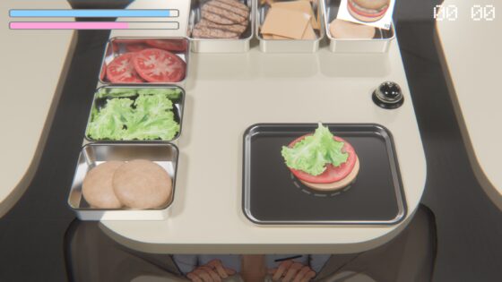 Four Nights at the Burger Shop ~ハンバーガー食べながら食べられるミニゲーム~