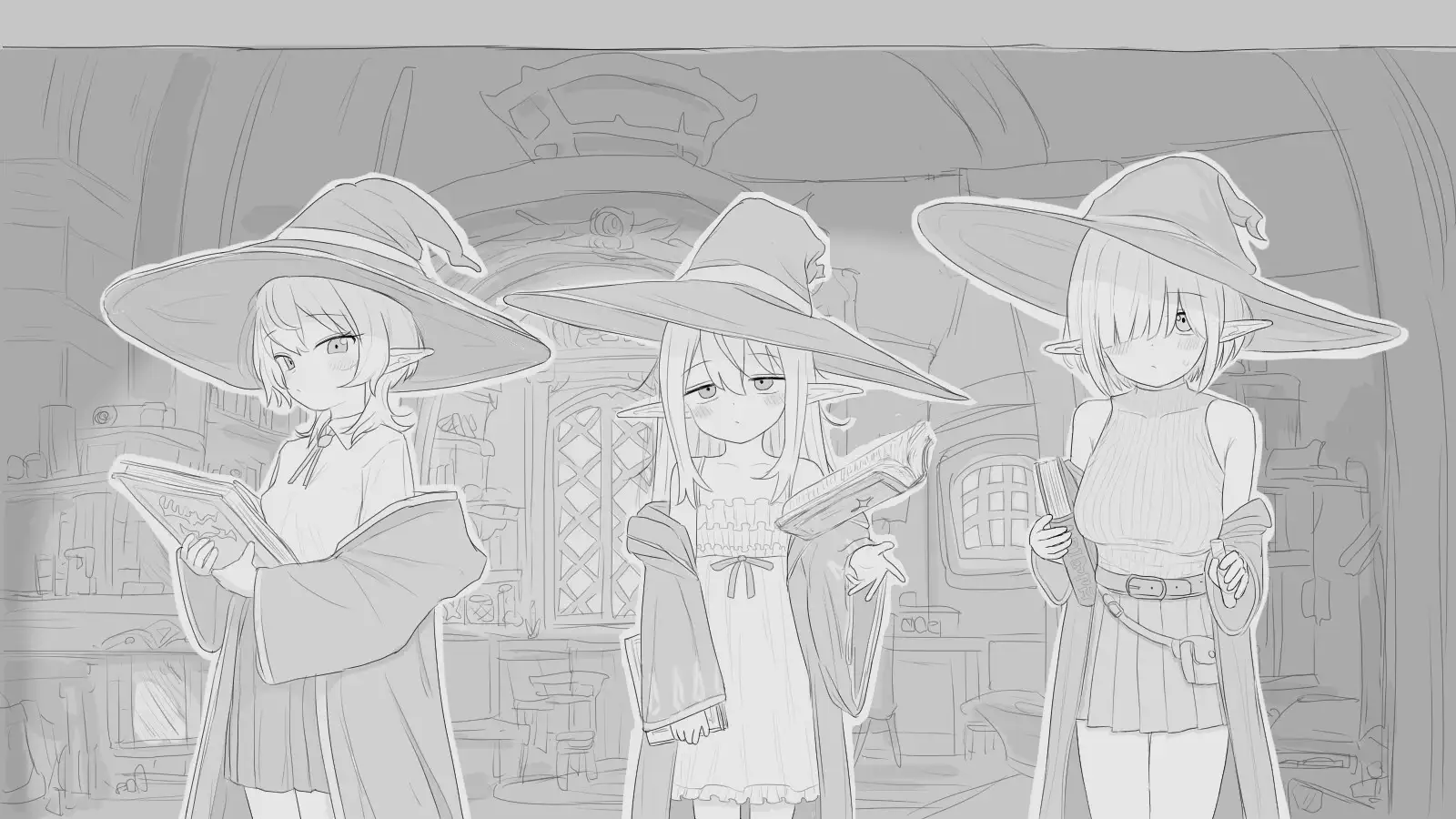 隠居魔女との30日間 [エロフラ部] | DLsite 同人 - R18