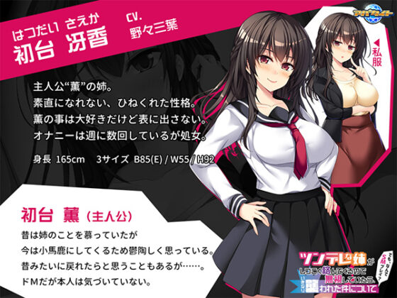 ツンデレな姉がしつこく絡んでくるので無視していたら、いきなり襲われた件について~でも、なんでSMプレイ?~