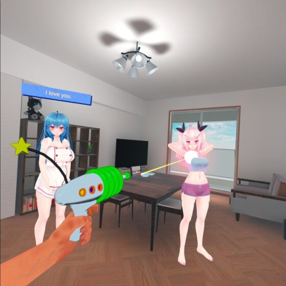 ムカつく隣人の美人姉妹を催●で犯る体験VR(あーぷXR) - FANZA同人