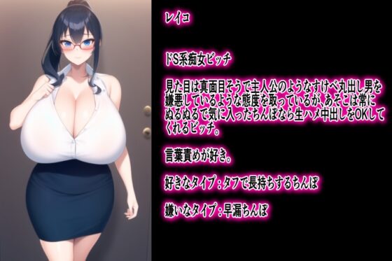 ビッチズアンドザシティー  目と目が合ったらセックスバトル!お股ゆるゆる痴女ビッチたちを中出しセックスで精液便所に堕とせ! [AiMygames] | DLsite 同人 - R18