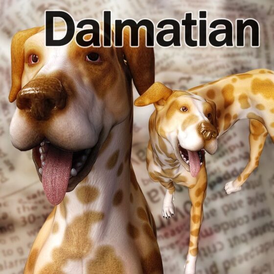 CL-Dalmatian for Poser8Dog(Chocoンとこ) - FANZA同人