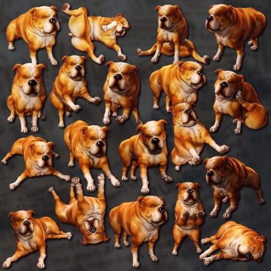 CL-Bulldog for Poser8Dog(Chocoンとこ) - FANZA同人