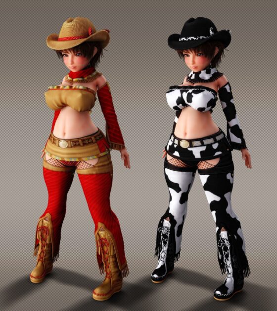 Cowgirl Outfit for Haru(Chocoンとこ) - FANZA同人