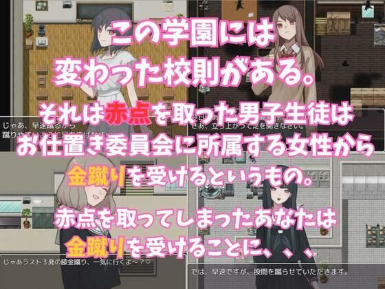 Academy of Punishment: Low Test Scores Mean Ball Busting