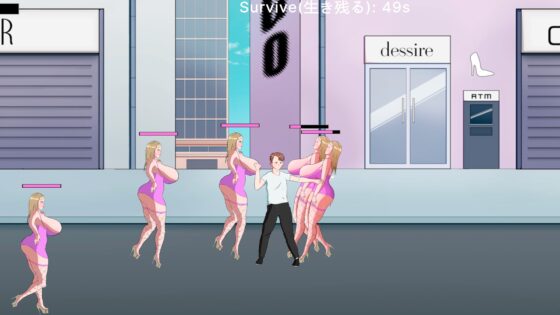 [WeakHero] - 絶望の70秒:美少女分身軍団の執拗な誘惑とビンタ [Action/Live2D] [Dax] | DLsite 同人 - R18