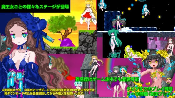 クロノリーパーと7人の魔王女(初期版) [幻奏黒夢館] | DLsite 同人 - R18