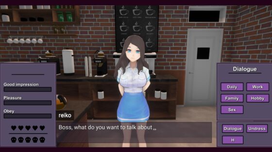 セクシーな従業員(My sexy female employee) [HGGame] | DLsite 同人 - R18