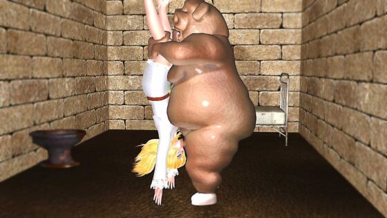 王女VSオーク [モノクロシェル] | DLsite 同人 - R18