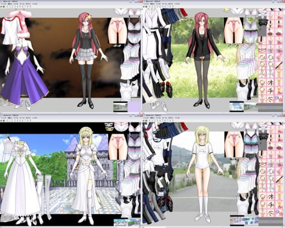 SEED歌姫着せ替えKISS『こーでぃねいと・コーディネイター!』 [Miroir...] | DLsite 同人 - R18