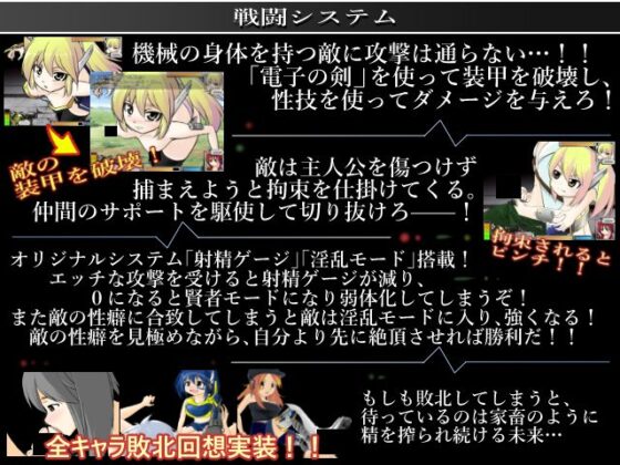 機械の少女が夢見た世界(P.D.creations) - FANZA同人