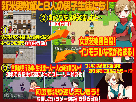 先生！僕たち男同士ですよ！