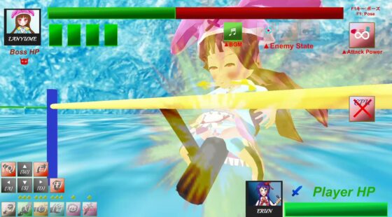 100種類以上の股間攻撃のみ3DアクションBuster Fantasiaバスターファンタジア over 100 kinds Cuntbusting Full voice 3D-Act Game including 9 languages [NoHitZakoSakana] | DLsite 同人 - R18