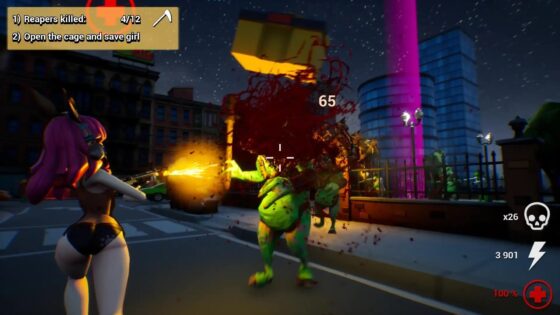 Hentai vs Evil: Back 4 Waifus [Axyos Games] | DLsite 同人 - R18