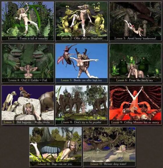 Framboise and Mystery Forest [Pink Pencil] | DLsite 同人 - R18