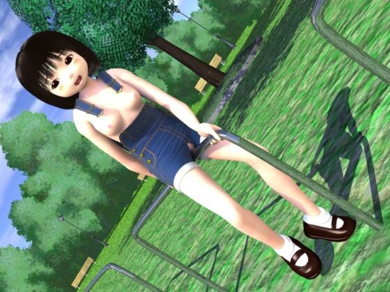 露出公園3  オーバーオールが破れて、あそこが見えちゃって、お兄ちゃんに弄られたぁ! [ByunByunHouse] | DLsite 同人 - R18