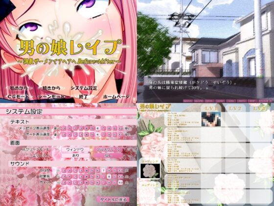 男の娘レイプ ～調教ザーメンでアヘアヘBefore⇒After～ [男の娘ソフト] | DLsite 同人 - R18