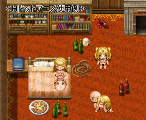 エロRPGに使える!ドット絵ヒロイン素材集(ジークンソフト) - FANZA同人