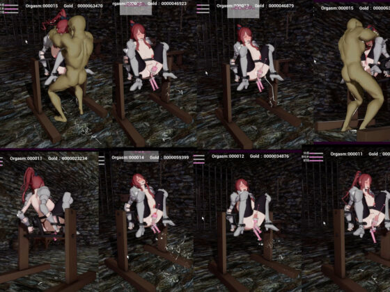 女騎士アメリアと闇の組織 〜リアルタイム3D拘束シミュ〜(イナフミン) - FANZA同人