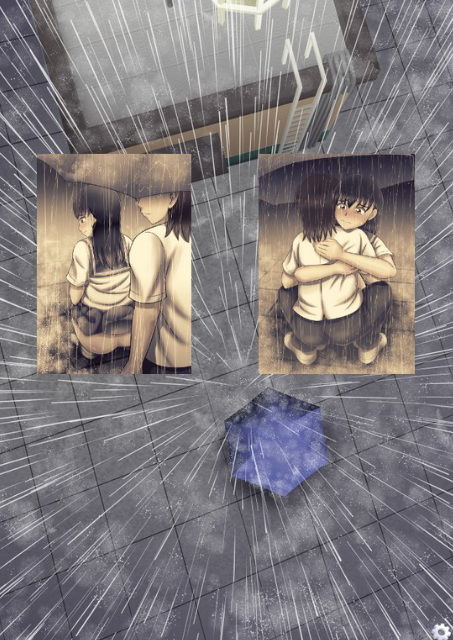 屋上で委員長が脱糞してるのを目撃してしまった件(虹色ダーツ) - FANZA同人