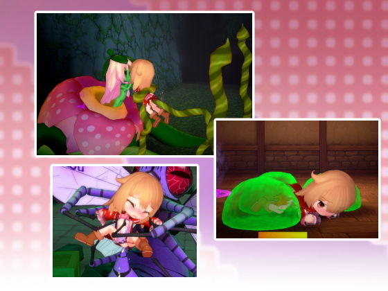 ミリアと幻影の魔女(めのもっそ・げーむ) - FANZA同人