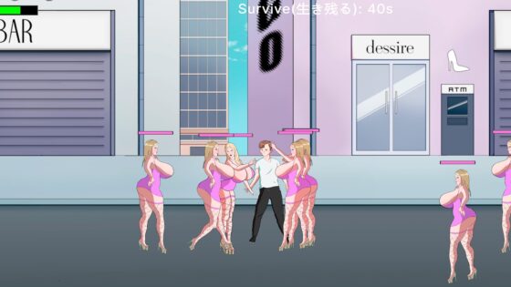 [WeakHero] - 絶望の70秒:美少女分身軍団の執拗な誘惑とビンタ [Action/Live2D] [Dax] | DLsite 同人 - R18