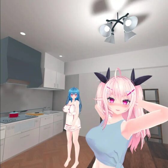 惱人鄰居的美女姐妹催眠體驗VR [あーぷXR]