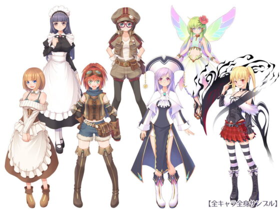 立ち絵素材集-ファンタジーヒロイン全年齢版-(森の奥の隠れ里) - FANZA同人