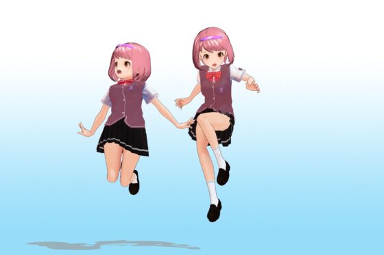 2年3組 出席番号29番 山賀 美琴 夏服3Dモデルデータ(私立あかね●●) - FANZA同人