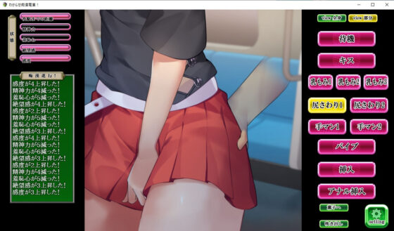 おさわり痴●列車！ 〜生意気メス〇キを羞恥調教〜(ピルメニコン) - FANZA同人