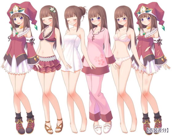 立ち絵素材集-ファンタジーヒロイン全年齢版-(森の奥の隠れ里) - FANZA同人