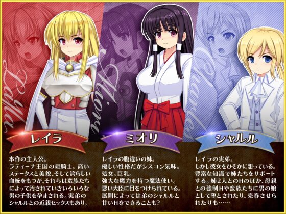 奴隷姫騎士レイラ [ルさんちまん] | DLsite 同人 - R18