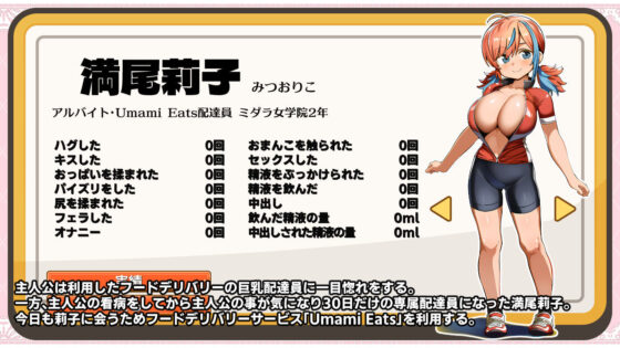 デカパイフードデリバリー〜今日もデカくてちいさな配達員さんがうちに来る〜