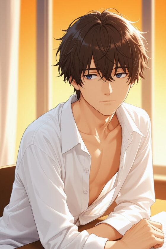 深夜のスケッチ――・蒼介――甘く切ないラブストーリー。〜 一緒に戦った夜は、恋になる 〜【高品質AIイラスト+BGMで紡ぐ、インタラクティブ恋愛フォトストーリー】