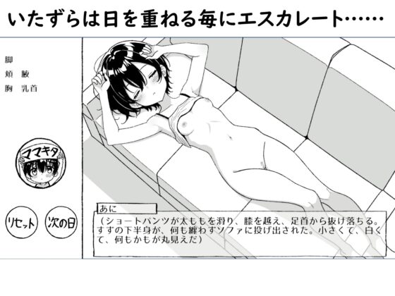 ねむるいもうと、ふれるゆび ～妹おさわりアニメーション～ [湿布の裏側] | DLsite 同人 - R18