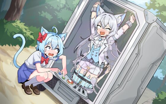 にゃんにゃん転校生~だめだめ！かわいい私が、みんなのくすぐりおもちゃになるはずがにゃい！ [Twilight工房] | DLsite 同人 - R18