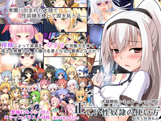 正しい性奴隷の使い方-暗黒大陸開拓記- [アイリスフィールド] | DLsite 同人 - R18