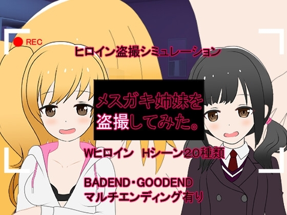 メスガキ姉妹を盗撮してみた。 [はなかんむり] | DLsite 同人 - R18